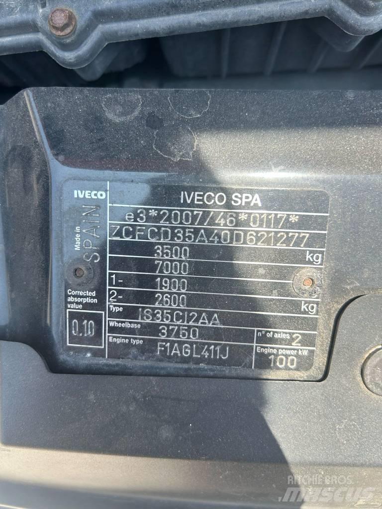 Iveco Daily 35-140 Lastbil med kran