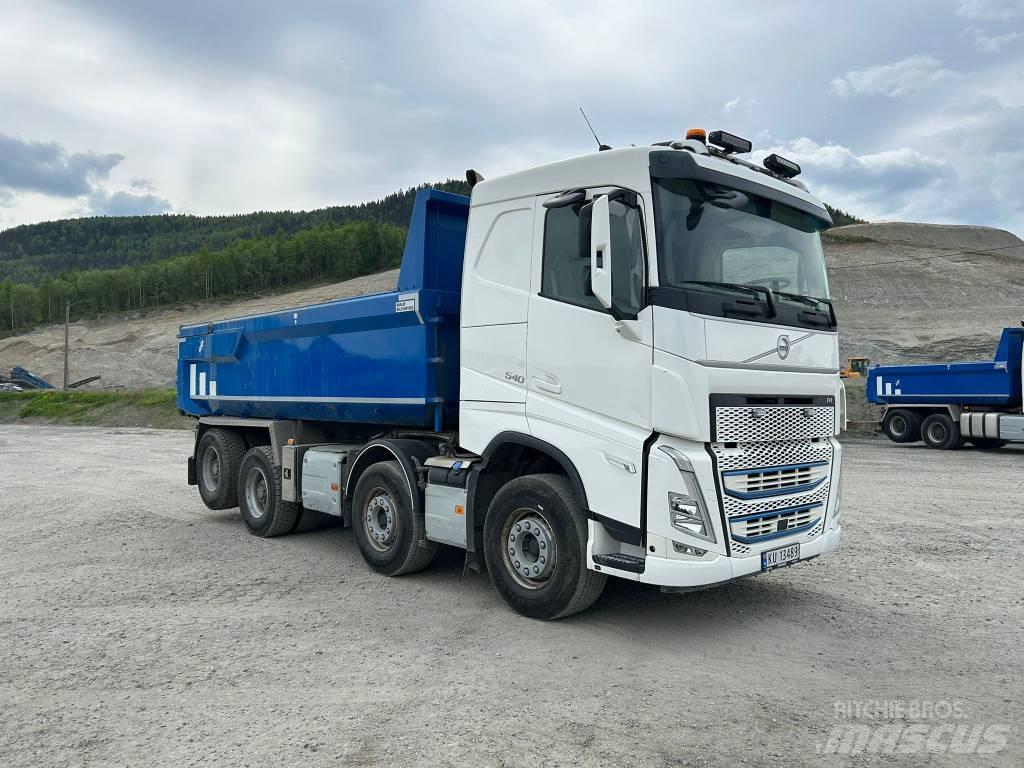 Volvo FH 540 Lastbiler med tip