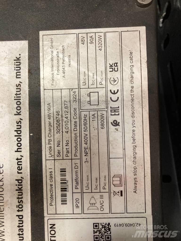 Linde R14/1120 Reachtruck