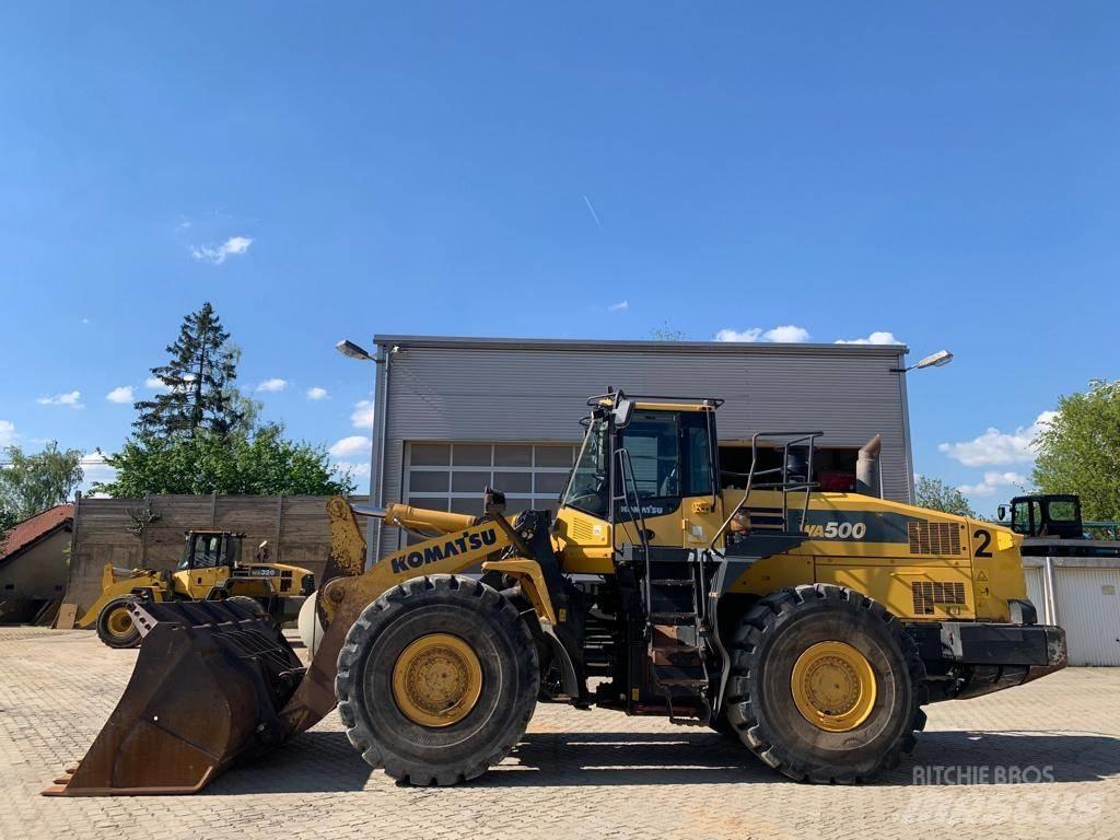 Komatsu WA 500-7 Læssemaskiner på hjul