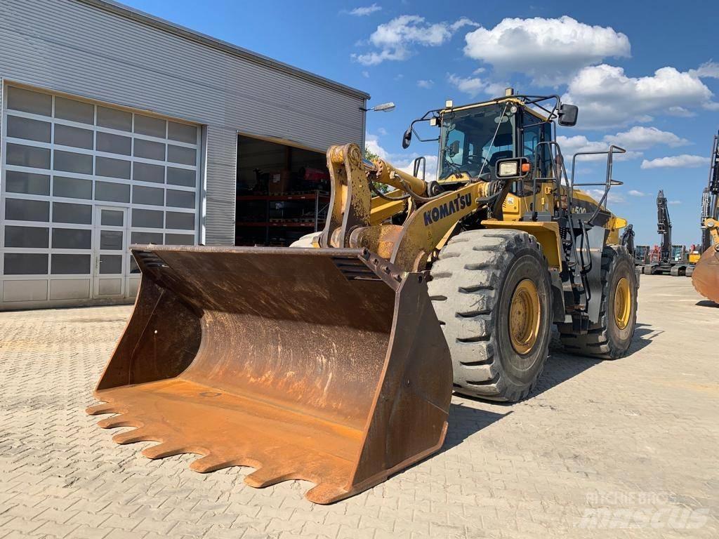 Komatsu WA 500-7 Læssemaskiner på hjul