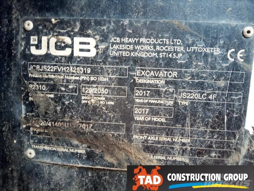 JCB JS 220 LC Gravemaskiner på larvebånd