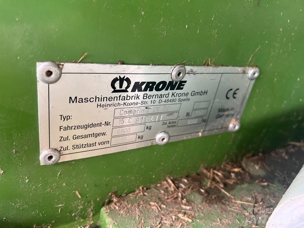 Krone CV150XC Rundballe-pressere