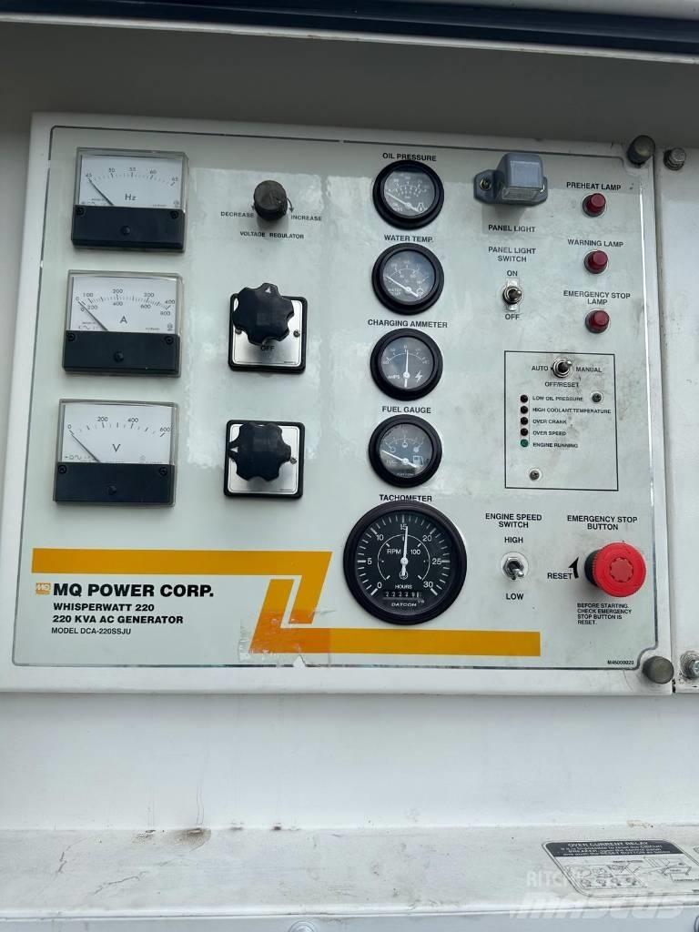 MultiQuip DCA220SSJU Dieselgeneratorer
