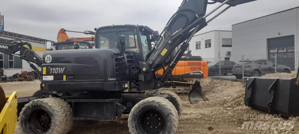 Yanmar B 110 W Gravemaskiner på hjul