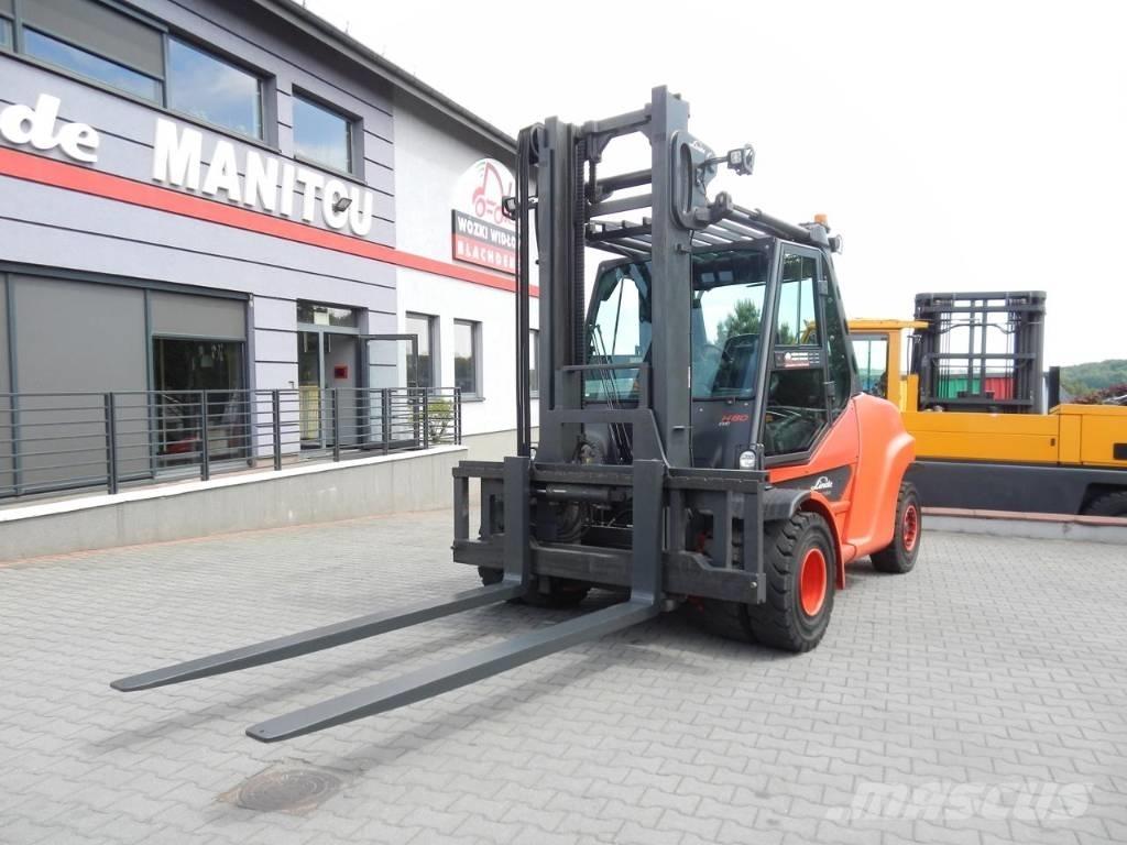 Linde H80D-03/1100 Diesel gaffeltrucks
