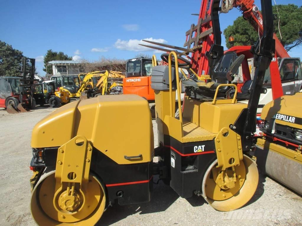 CAT CB 214 E Tvilling tromle