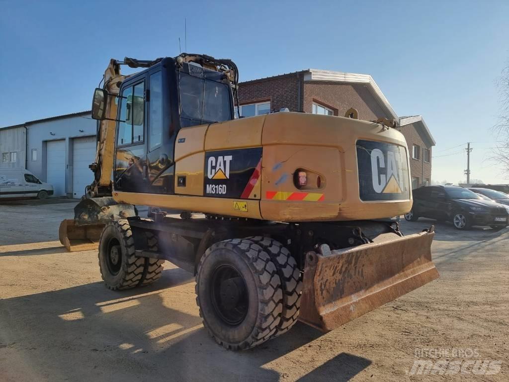 CAT M 316 D II Gravemaskiner på hjul