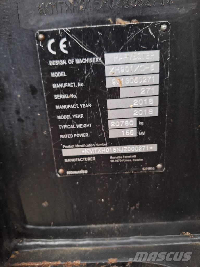 Komatsu 901 XC Skovningsmaskiner