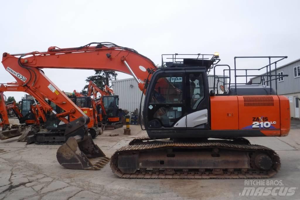 Hitachi ZX 210 LC-6 Gravemaskiner på larvebånd