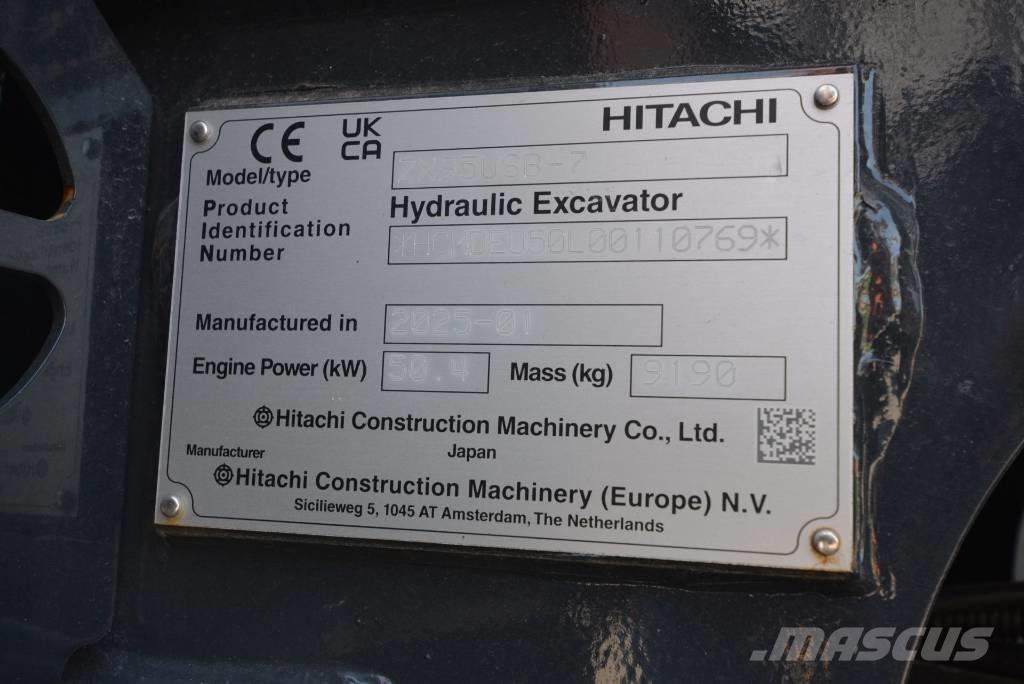 Hitachi ZX 95 USB-7 Midi-gravemaskiner 7t - 12t