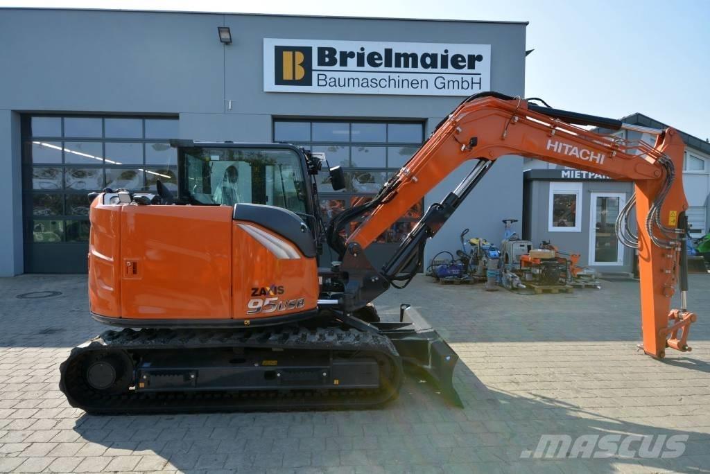 Hitachi ZX 95 USB-7 Midi-gravemaskiner 7t - 12t