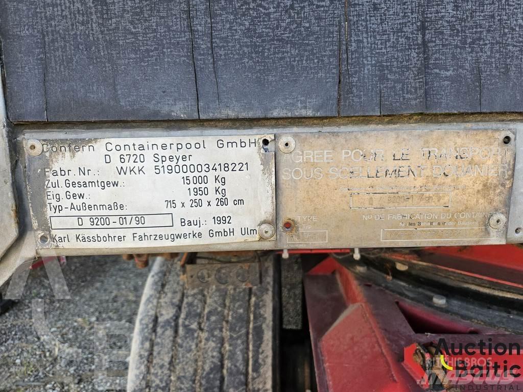 Krone AZ Anhænger med lad/Flatbed