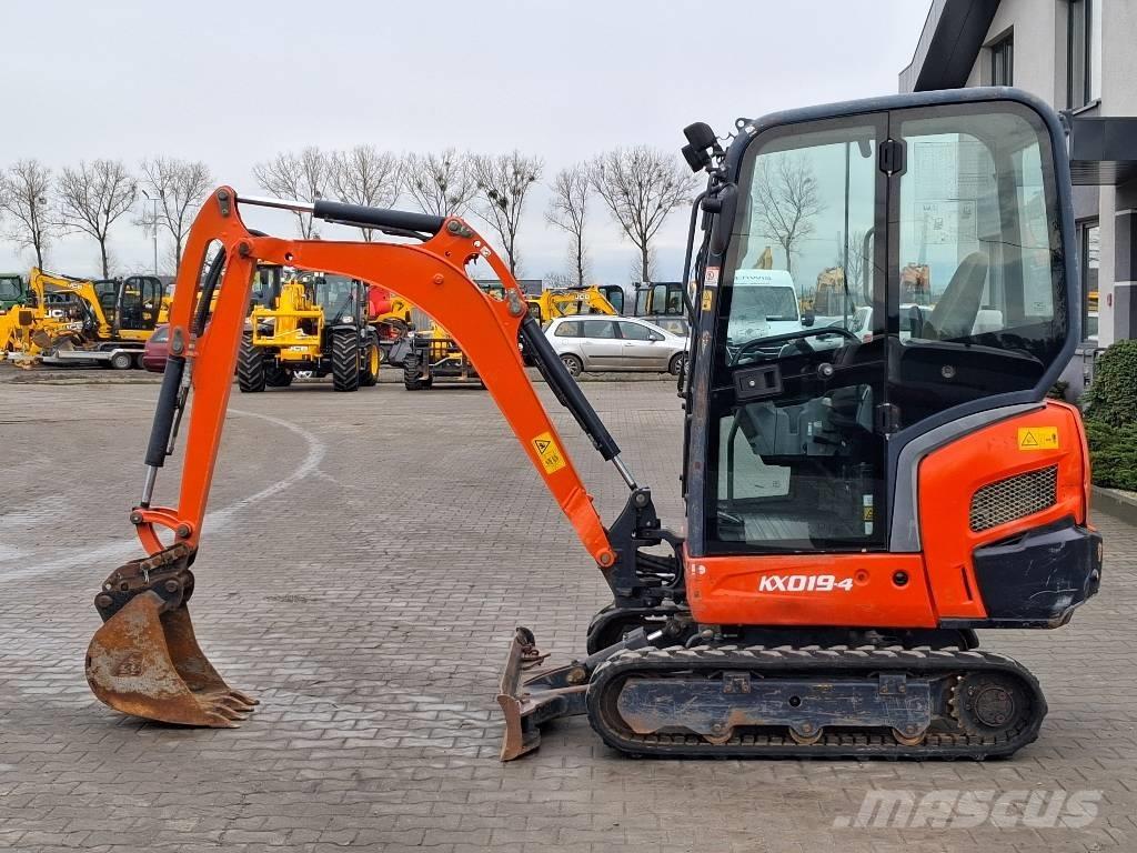 Kubota KX 019-4 Minigravemaskiner