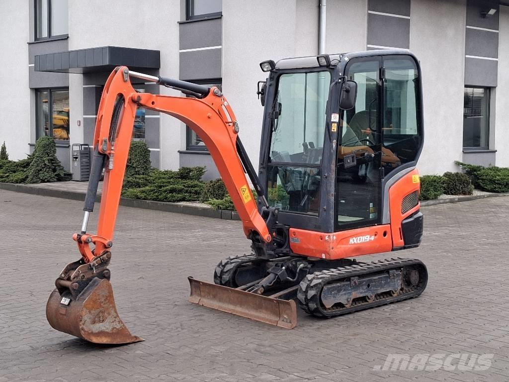 Kubota KX 019-4 Minigravemaskiner