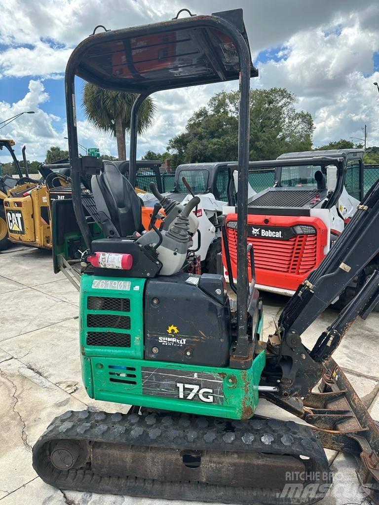 John Deere 17G Minigravemaskiner