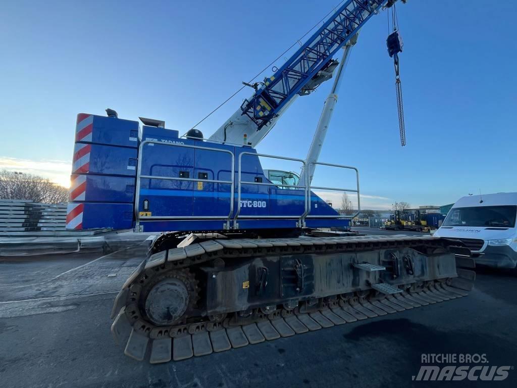 Tadano GTC800 Kraner på larvebånd