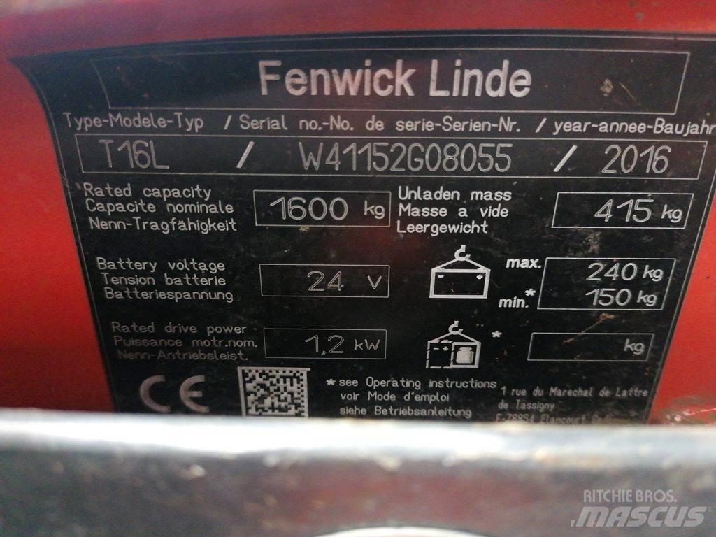 Linde T16L Løftevogne