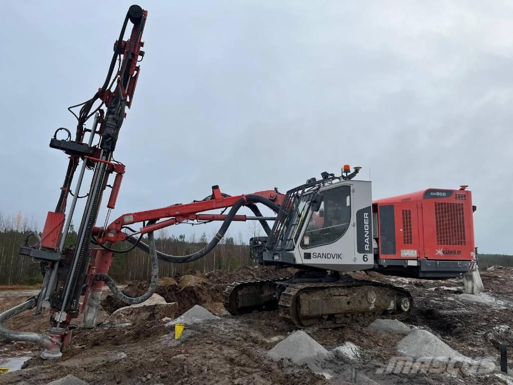 Sandvik DX800 Overfladeboreudstyr / Borerigge
