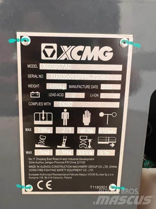 XCMG XG0807AC Saxlifte