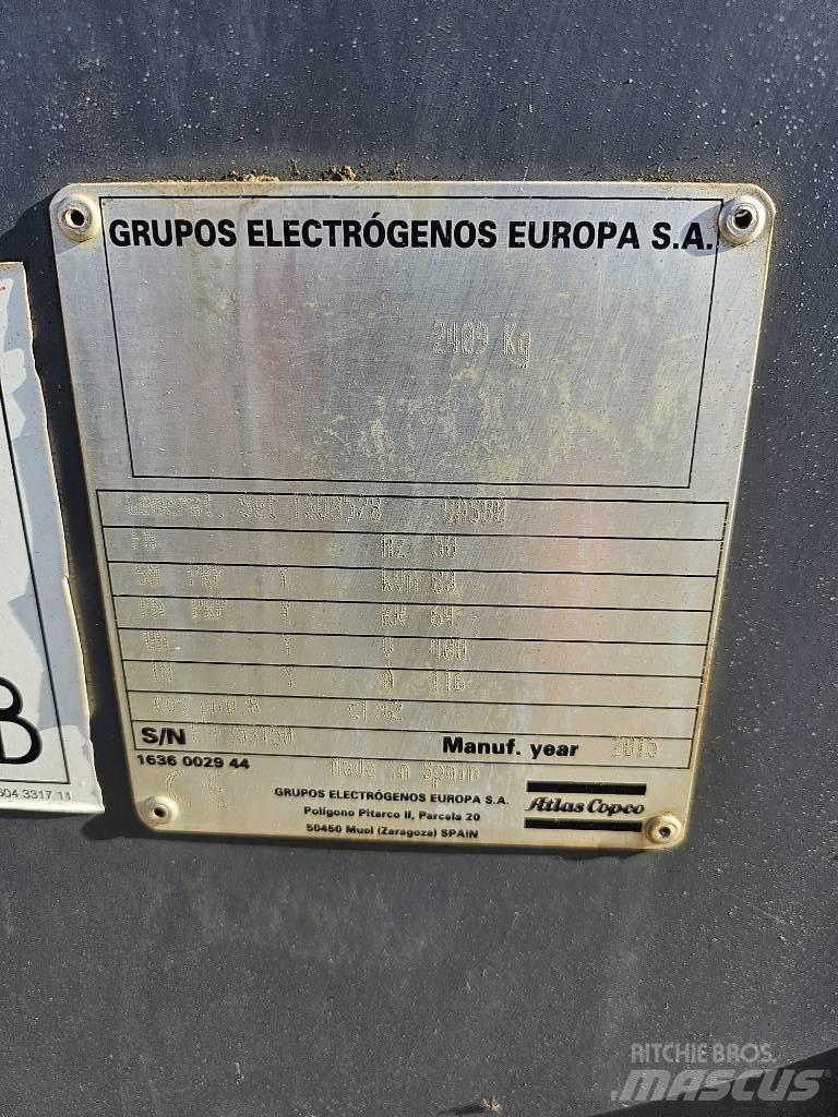  CompactAir 750 Hjælpemaskiner