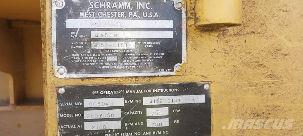  Schramm T450 RC Overfladeboreudstyr / Borerigge