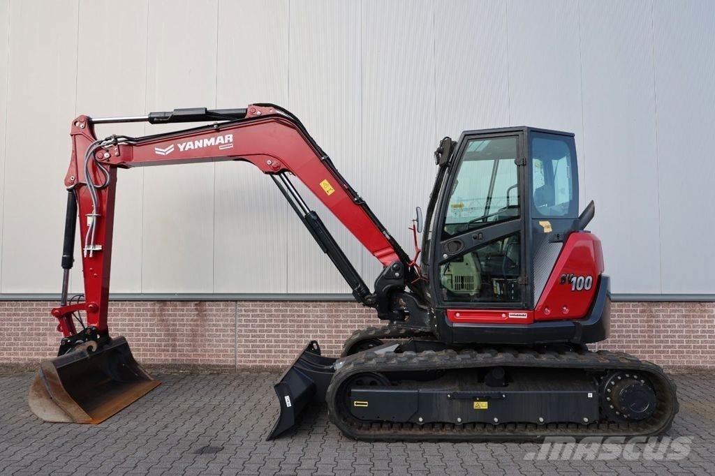 Yanmar SV100-2 Midi-gravemaskiner 7t - 12t