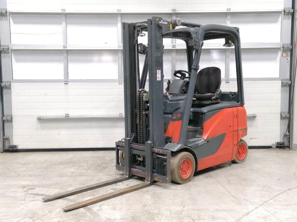 Linde E16PH-02 El gaffeltrucks