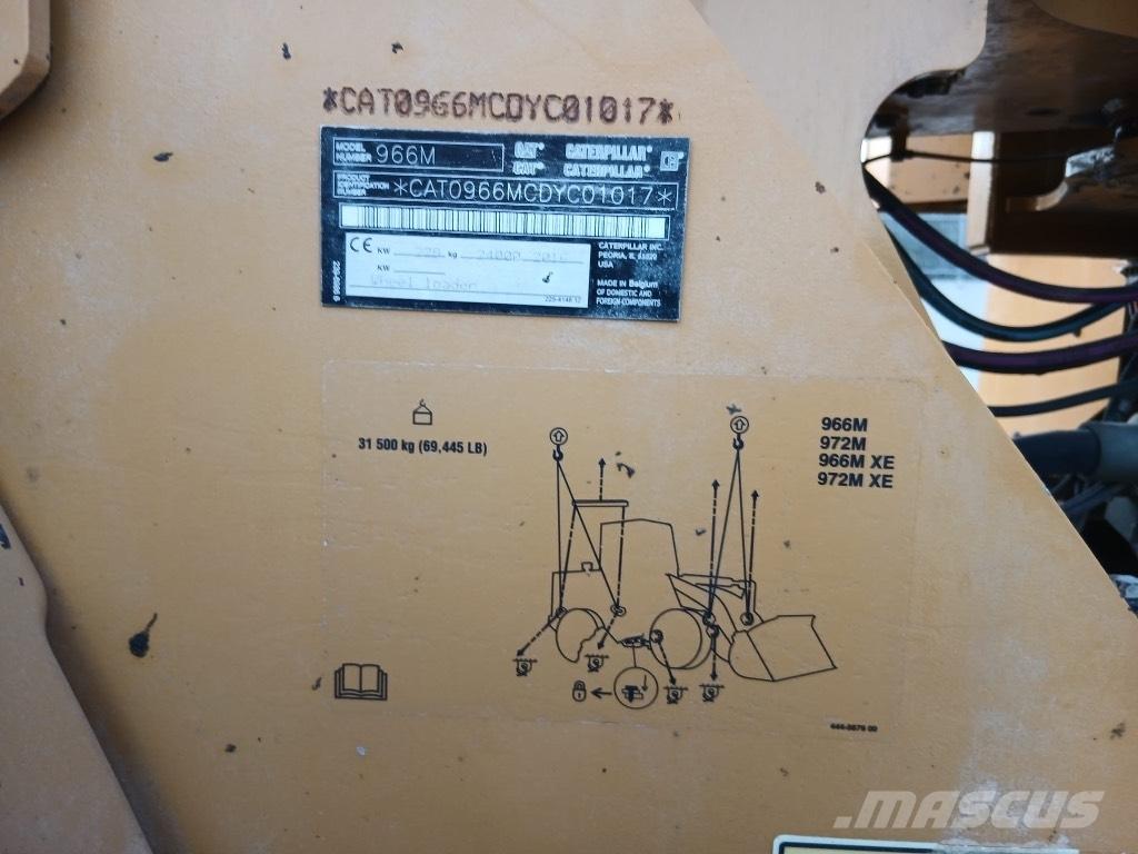 CAT 966 M Læssemaskiner på hjul