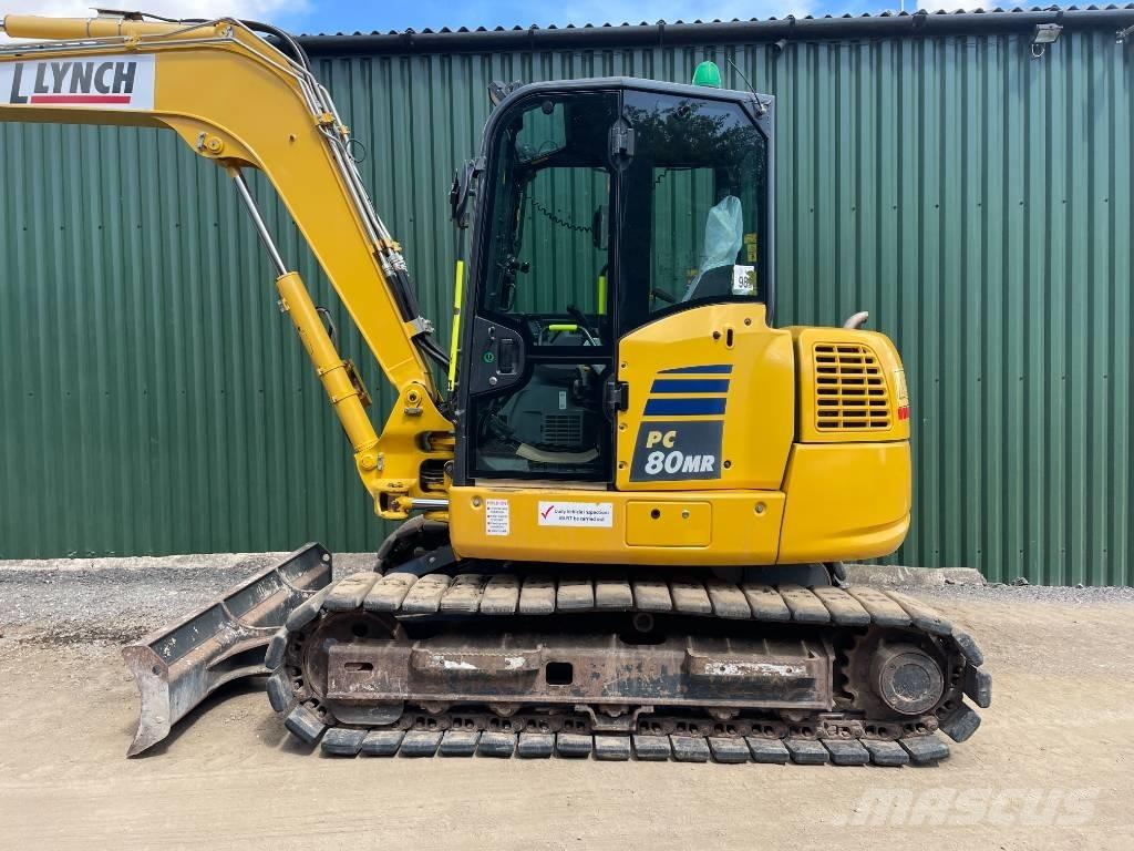Komatsu PC 80 MR-5E0 Midi-gravemaskiner 7t - 12t
