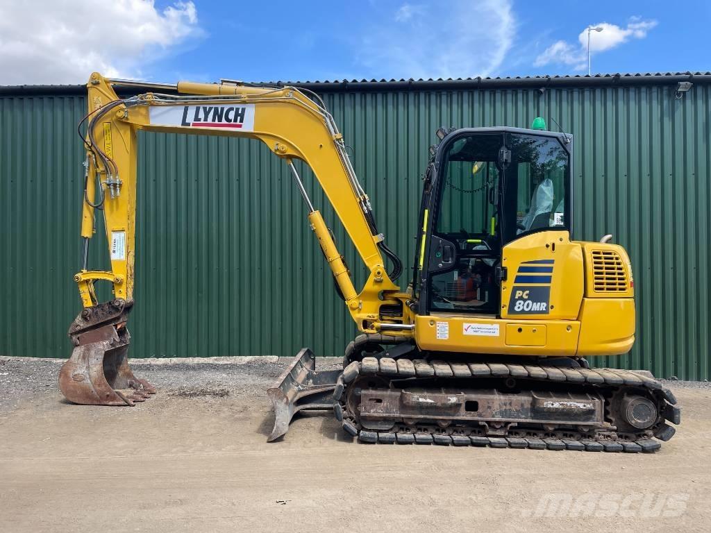 Komatsu PC 80 MR-5E0 Midi-gravemaskiner 7t - 12t