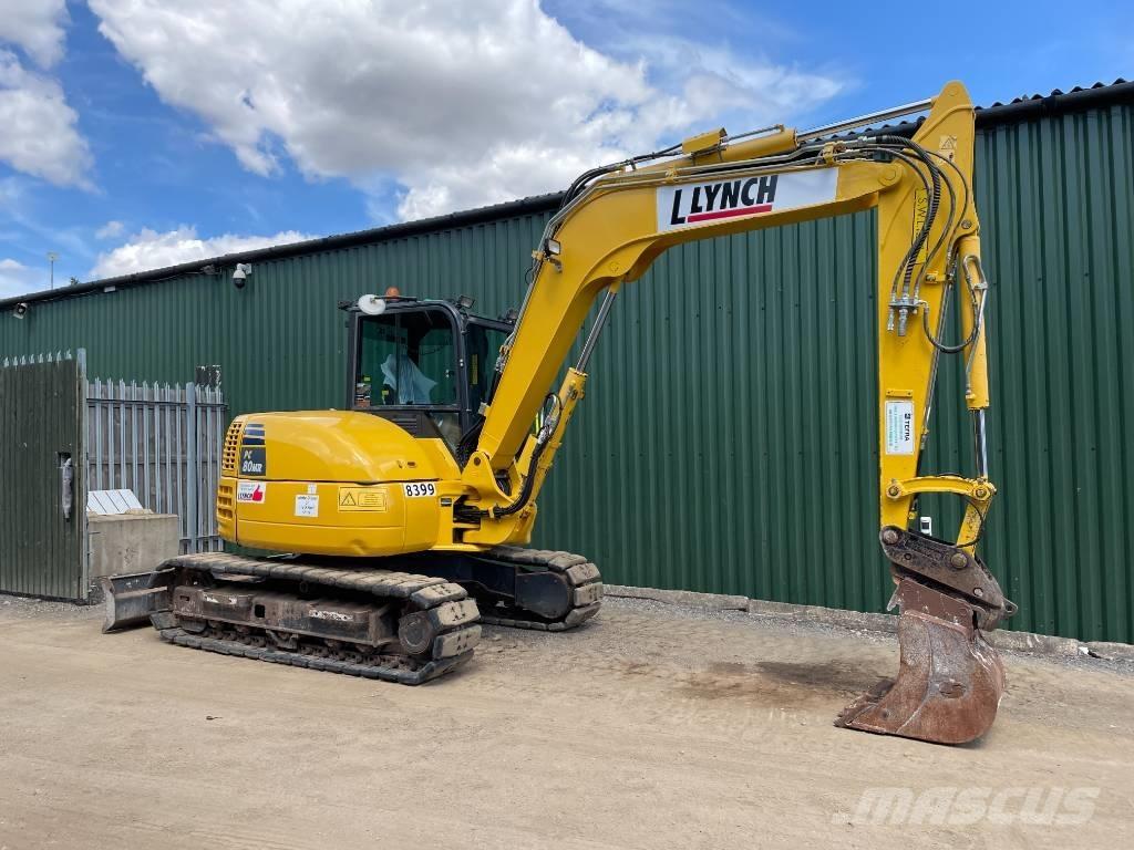 Komatsu PC 80 MR-5E0 Midi-gravemaskiner 7t - 12t