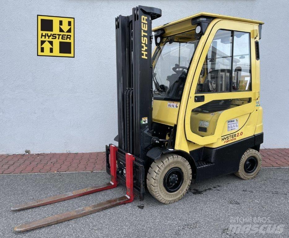 Hyster H2.0FTS LPG gaffeltrucks