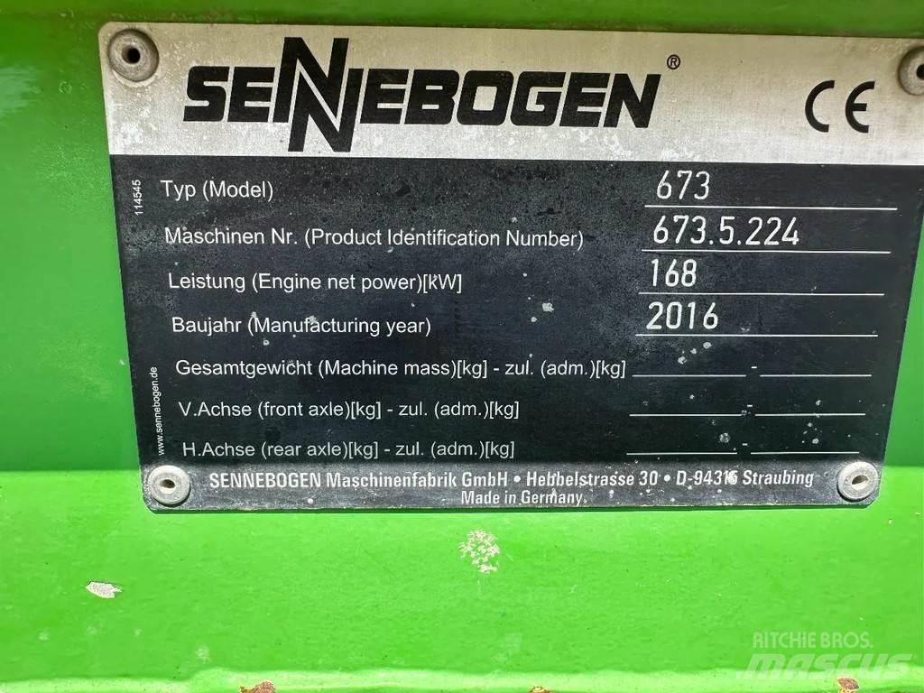 Sennebogen 673R Kraner på larvebånd