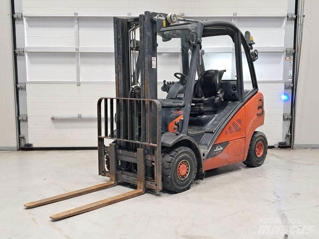 Linde H25D-02 Diesel gaffeltrucks