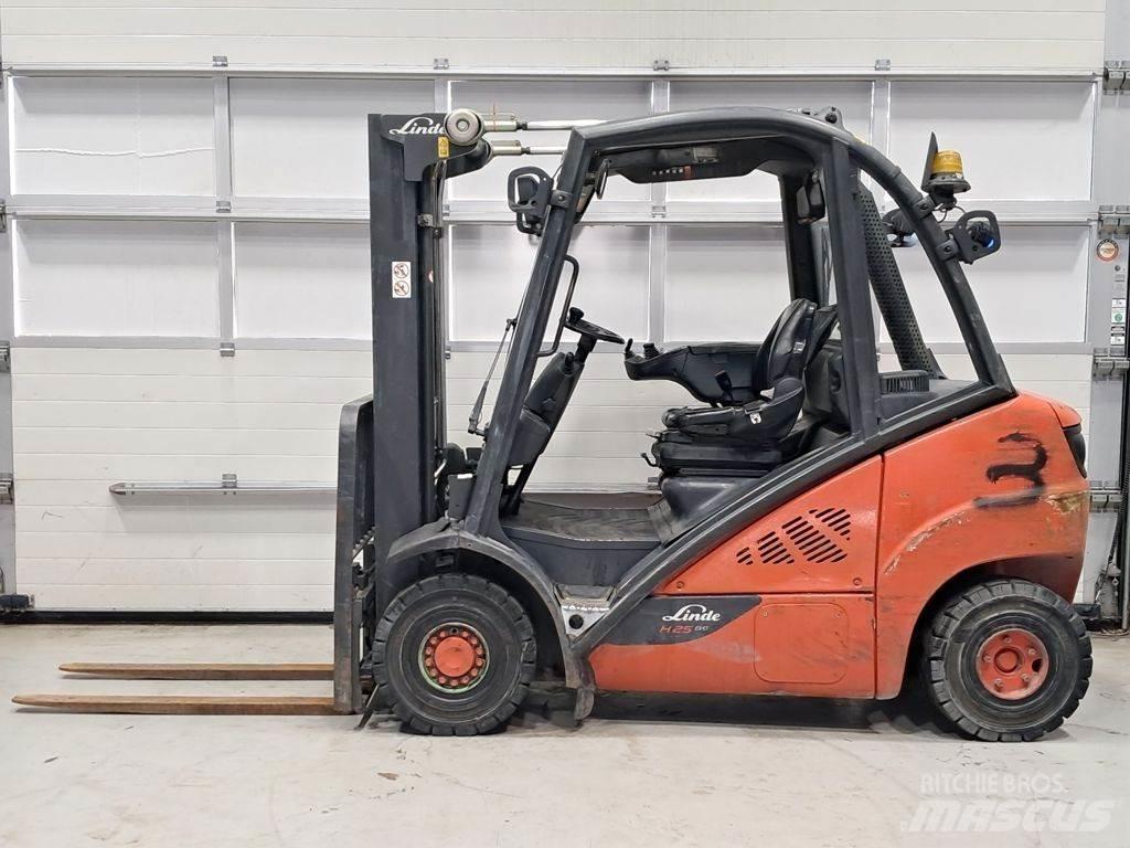 Linde H25D-02 Diesel gaffeltrucks