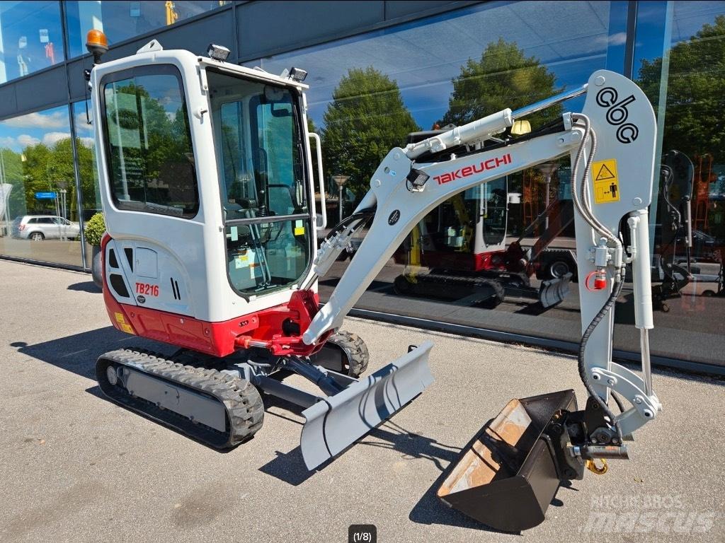 Takeuchi TB 216 Minigravemaskiner