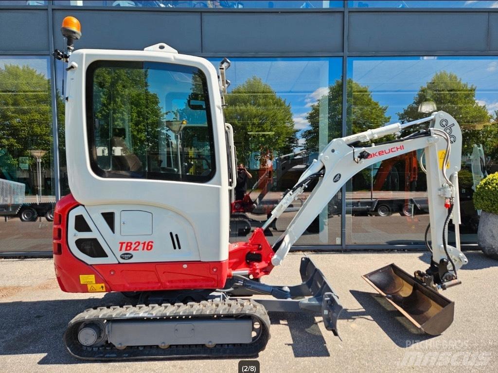 Takeuchi TB 216 Minigravemaskiner