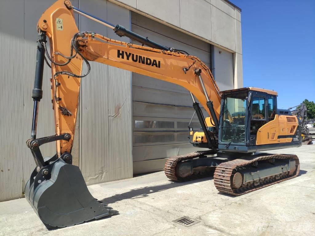 Hyundai HX 220 Gravemaskiner på larvebånd