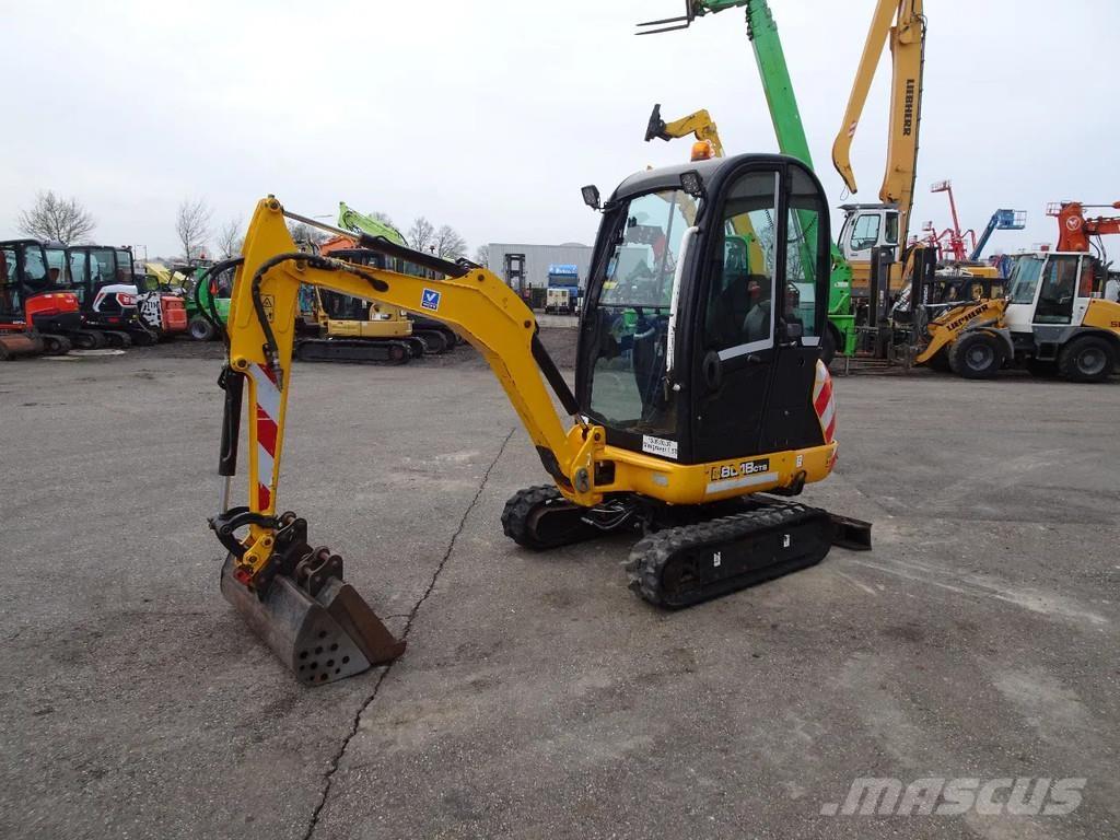 JCB 8018 Minigravemaskiner