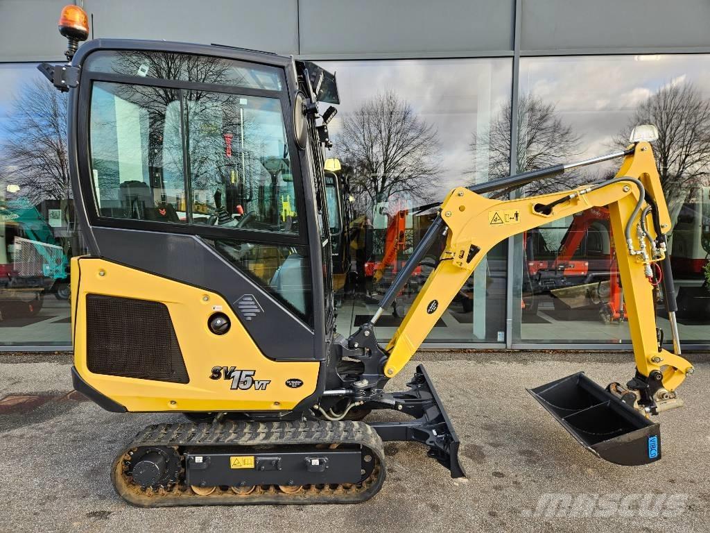 Yanmar sv15vt Minigravemaskiner