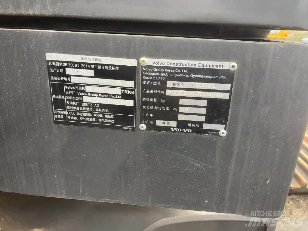 Volvo 350 Gravemaskiner på larvebånd