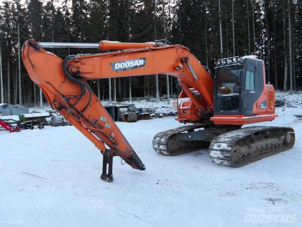 Doosan DX 235 LCR Gravemaskiner på larvebånd