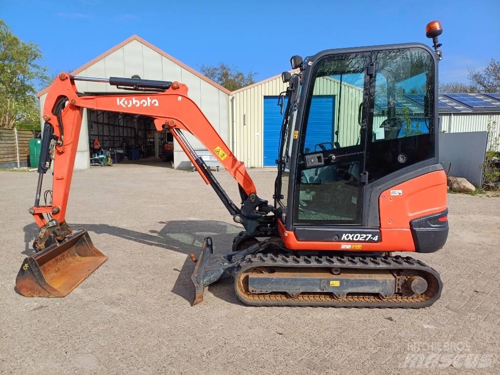 Kubota KX027-4 Minigravemaskiner