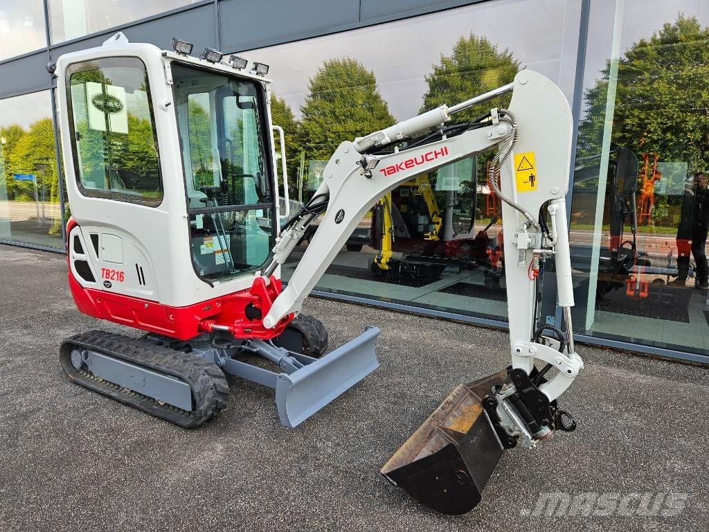 Takeuchi TB 216 Minigravemaskiner