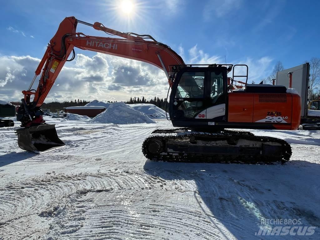 Hitachi ZX210LC-6 Gravemaskiner på larvebånd