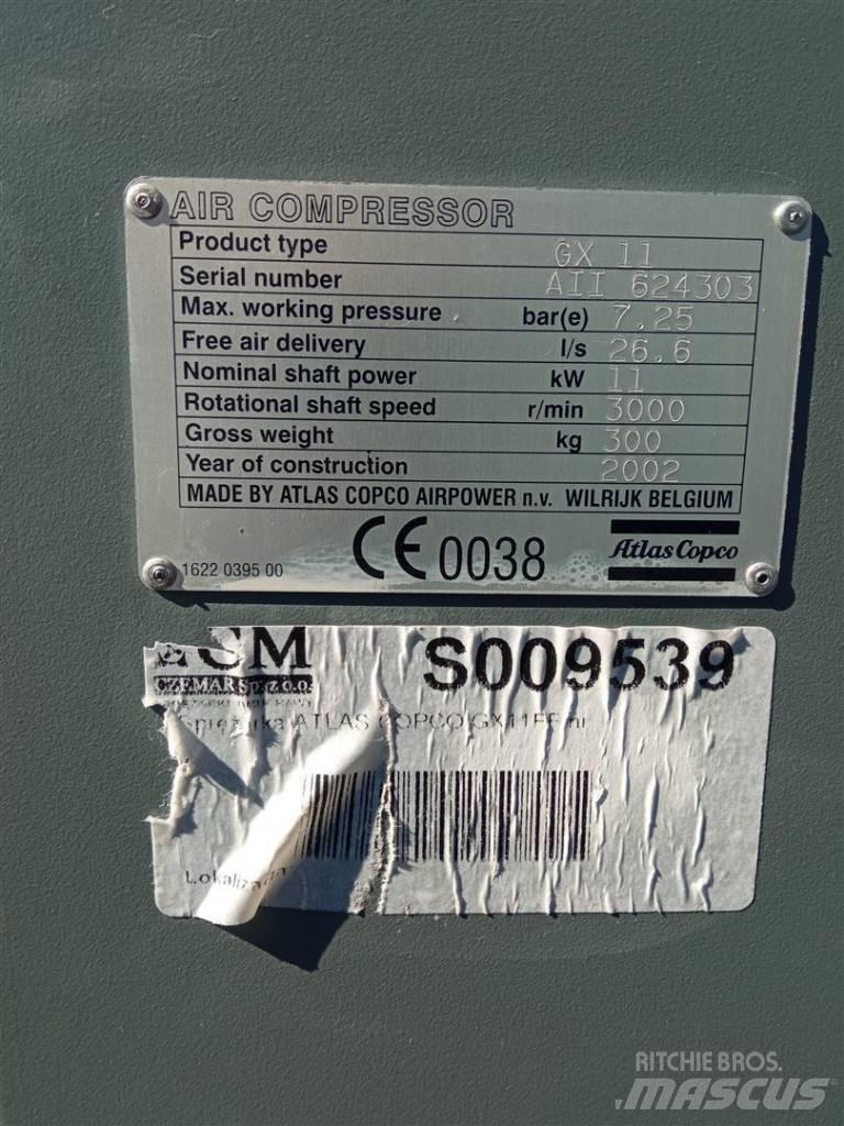 Atlas Copco GX11FF Kompressorer
