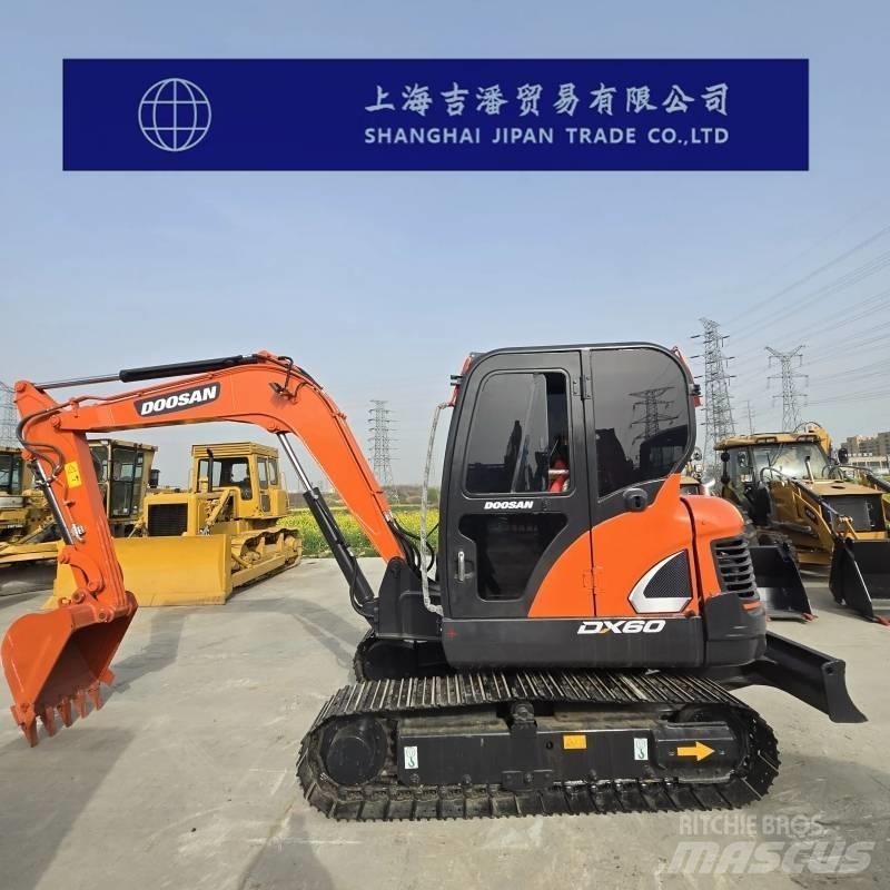 Doosan DX 60 Gravemaskiner på larvebånd