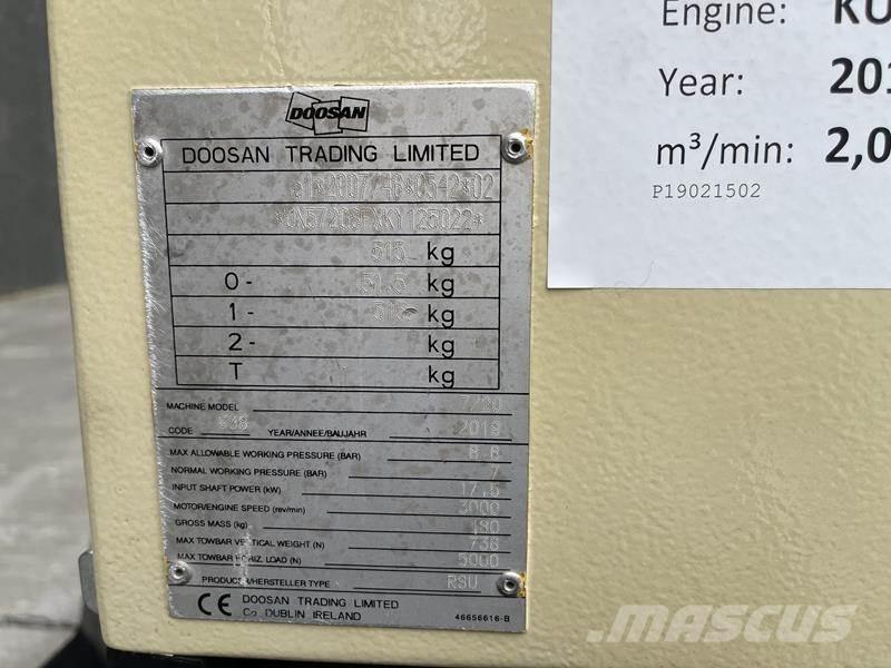 Doosan 7 / 20 Kompressorer