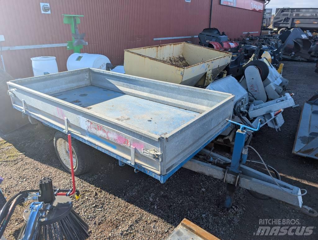  K-Vagnen 1600 Anhænger med lad/Flatbed